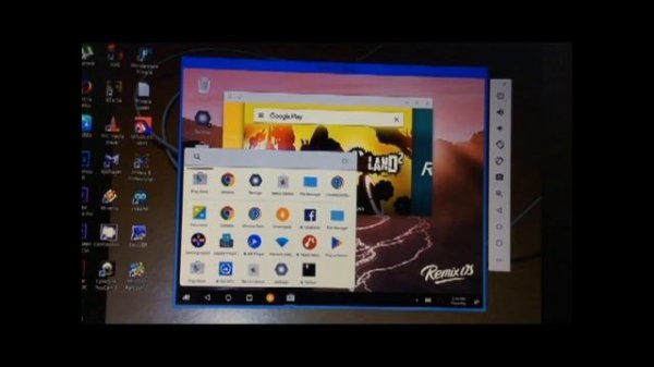 REMIX OS PLAYER - Marshmallow on PC Windows 8.1 - First boot | GAMING on Remix OS Player