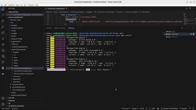 Hyperledger Fabric Blockchain Source code generator смотреть онлайн
