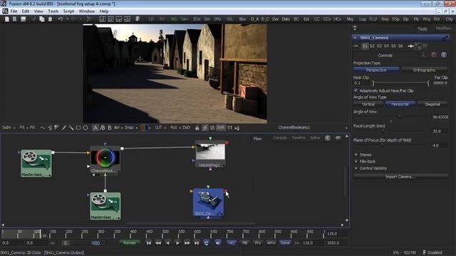eyeon Fusion Volume FogTooltorial смотреть онлайн