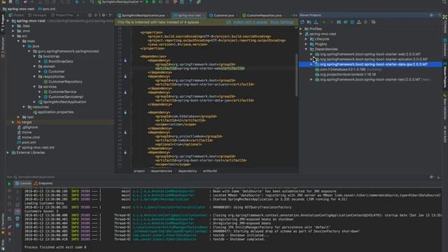 Spring Tutorial Create RESTFul Web Services using Spring MVC and Spring Boot смотреть онлайн