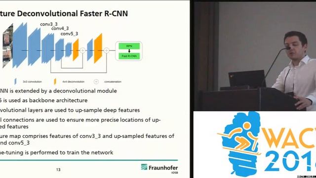 WACV18: Multi Feature Deconvolutional Faster R-CNN for Precise Vehicle Detection in Aerial Imagery смотреть онлайн