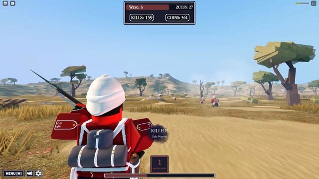 BRITISH SOLDIER in Roblox Zulu War смотреть онлайн