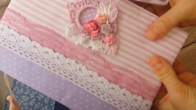 Скрапбукинг. Обзор работ. Блокноты ручной работы.