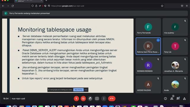 presentasi Managing storage space смотреть онлайн