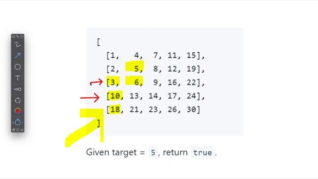 Search in 2D Matrix | தமிழ் | Leetcode in Tamil смотреть онлайн