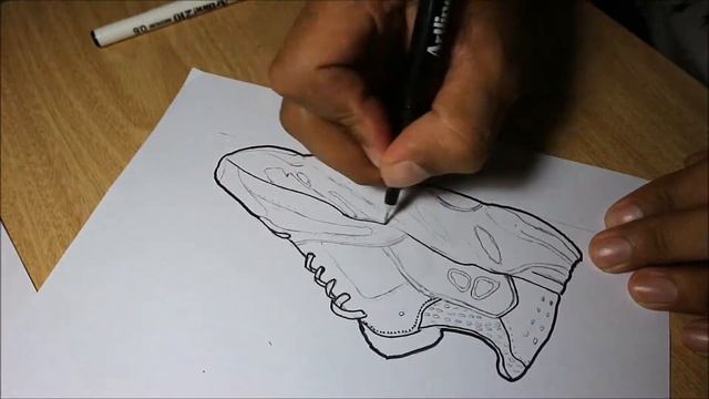 HOW TO DRAW ADIDAS YEEZY BOOST 700 #1 смотреть онлайн