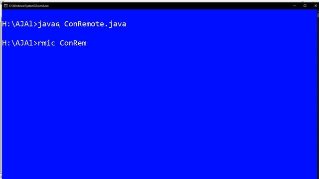 RMI(Remote Method Invocation) Application for concating Two Strings смотреть онлайн