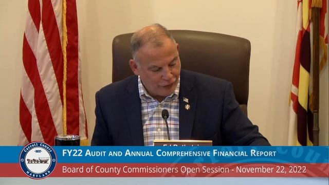 Board of Carroll County Commissioners Open Session November 22, 2022 смотреть онлайн