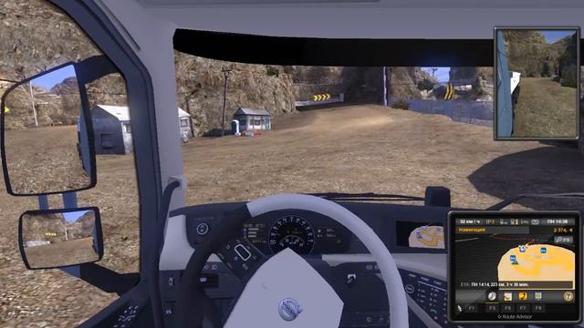 Euro truck simulator 2 #1 Первый путь смотреть онлайн