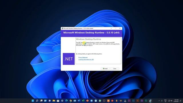 Microsoft Window Desktop Runtime .NET 5.0 | How to FiX | Easy Step смотреть онлайн