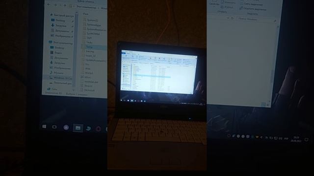 Пришвидченя ноотбука . Очистка папки Temp смотреть онлайн
