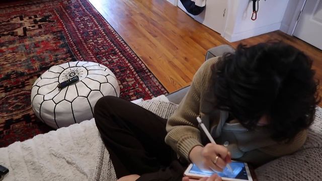 what online art school looks like ? | +dog sitting content! ? смотреть онлайн