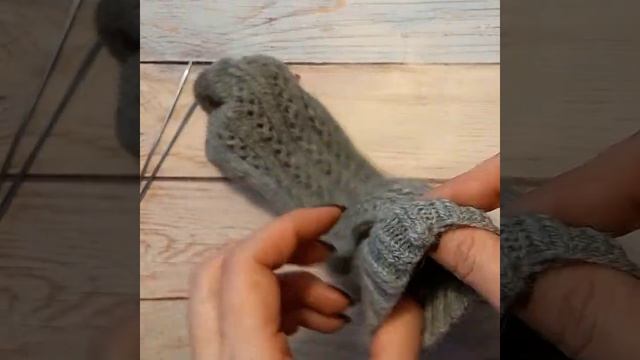 Как спрятать ниточки при вязании носков смотреть онлайн