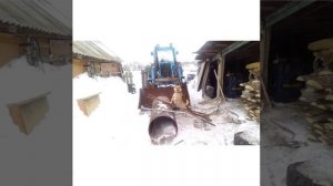 Самодельный ковш на кун из трубы