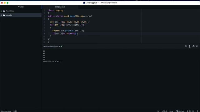 Usage of break and continue statements | Java Tutorials by Aman смотреть онлайн