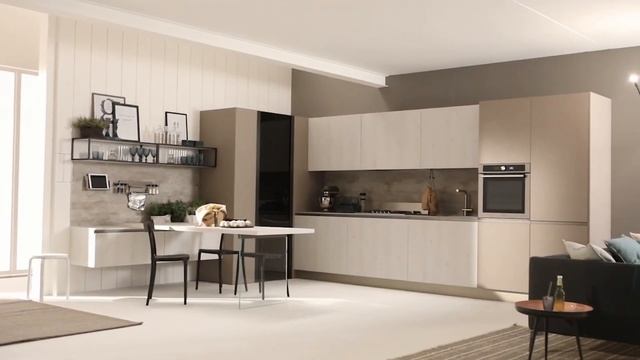 Современная итальянская кухня в стиле модерн STOSA INFINITY