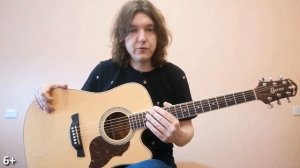 Гитара из массива дерева vs CRAFTER D8