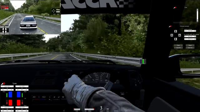 Akina Drift - AE86 - Assetto Corsa смотреть онлайн