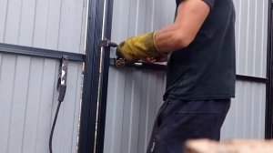 Самодельная Защëлка на калитку.