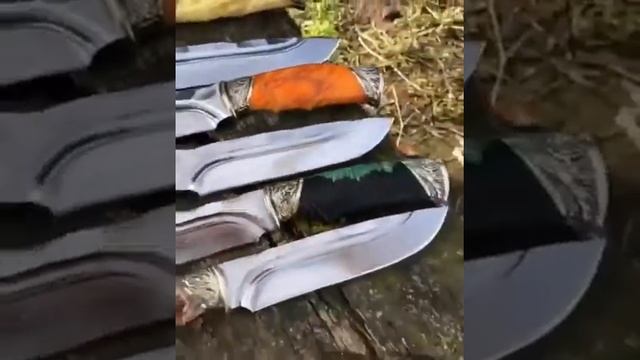 Шикарные ножи из кованой стали 110х18 смотреть онлайн