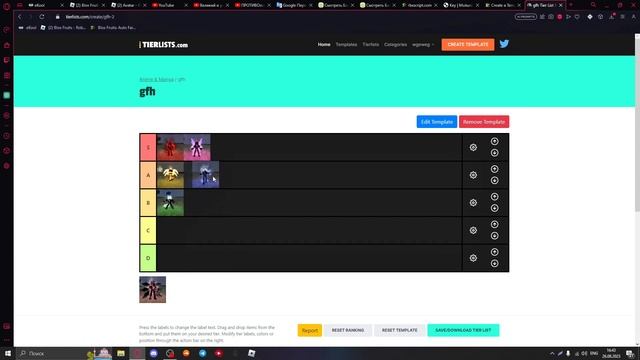 ТИР ЛИСТ ВСЕХ РАСС В4 BLOX FRUITS смотреть онлайн