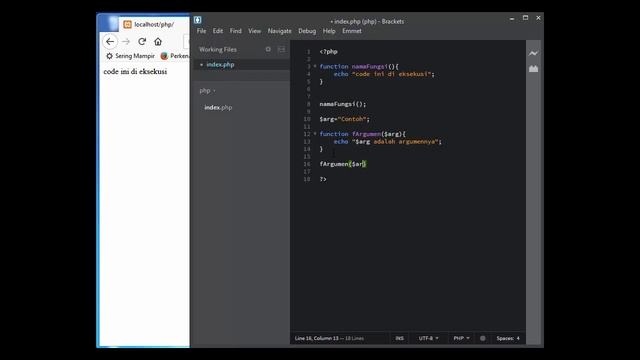 Tutorial PHP - 12 - Fungsi [labor 0] смотреть онлайн