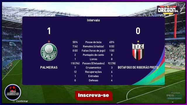 EM CASA COM APOIO DO TORCEDOR O PALMEIRAS E IMABATIVEL E VENCE MAS UMA - PES 2021 - 60 FPS OREGON P смотреть онлайн
