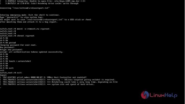 How to reset Root user password from boot on Oracle Linux 8.5 смотреть онлайн