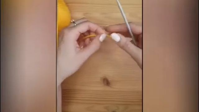 Способ определения длины нити для классического набора петель на спицы смотреть онлайн