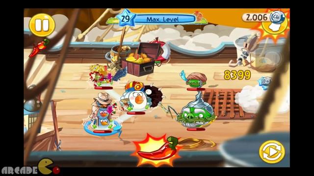 Angry Birds Epic: Final Cave 7 Forgotten Bastion Level 6 - Golden Bad Piggie смотреть онлайн
