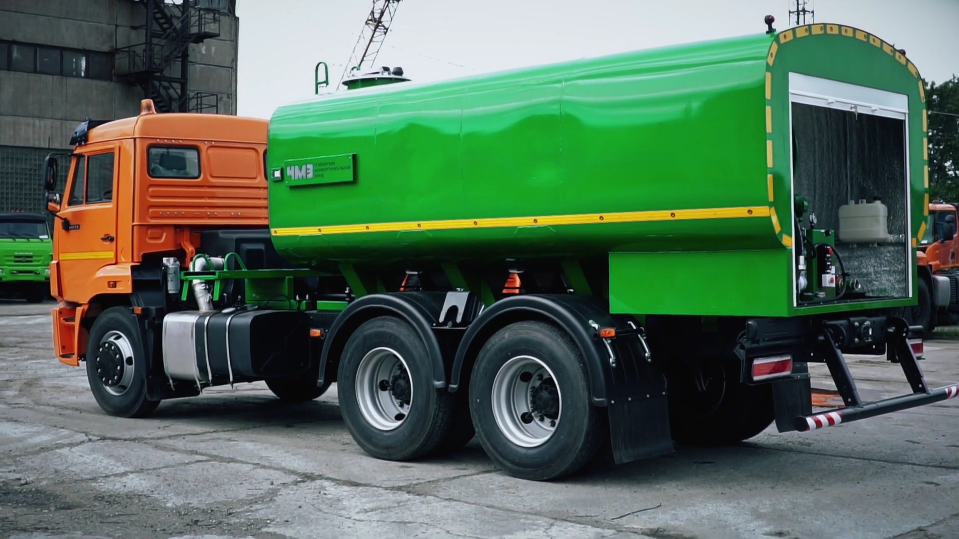 Каналопромывочная машина КАМАЗ (Челябинский МЗ) смотреть онлайн