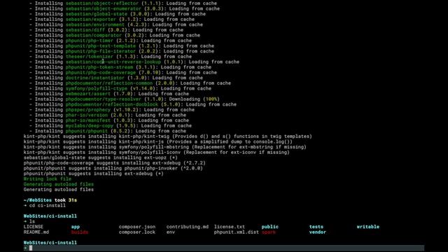 Installing CodeIgniter 4 with Composer смотреть онлайн