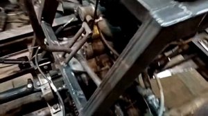 Сборка мини погрузчика с двигателем ОКА.