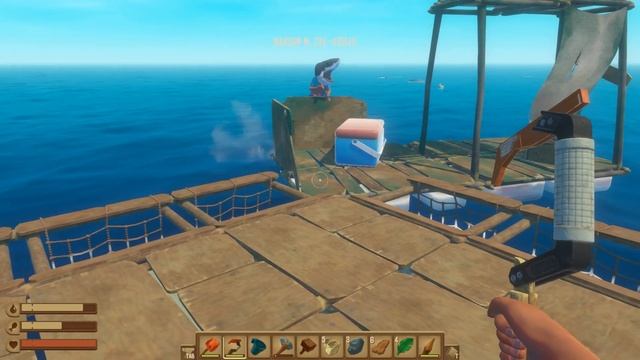 АКУЛИЙ ГРИЛЬ | Raft #5 смотреть онлайн