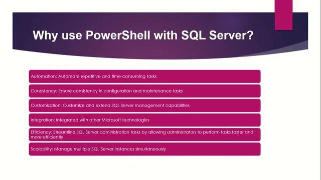 Powershell With SQL Server Intro 1.1 смотреть онлайн