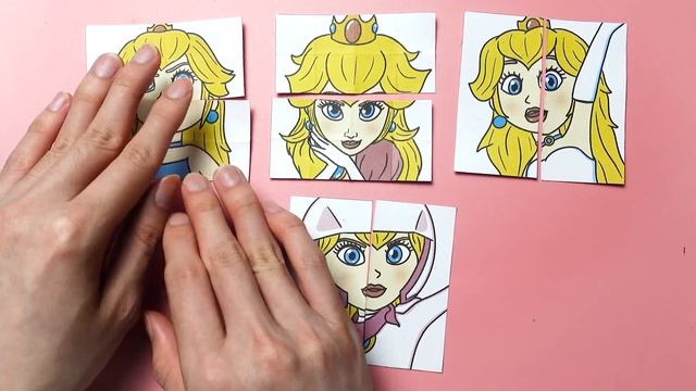 Tutorial Princess Peach Transformations | Super Mario Bros Movie Endless Card смотреть онлайн
