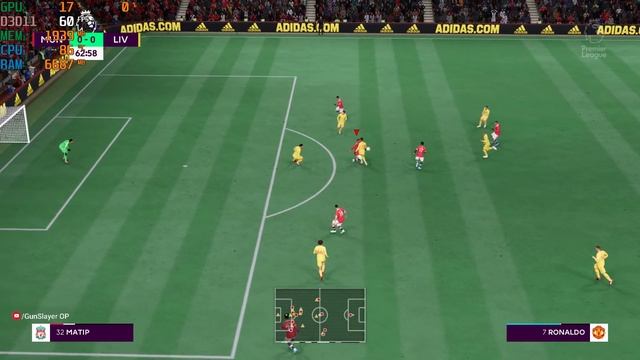 FIFA 22 PC Gameplay | i5 (8300H) | [GTX 1050] - United VS Liverpool смотреть онлайн