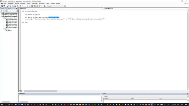 Wie kann ich Python Code mit Excel ausführen смотреть онлайн