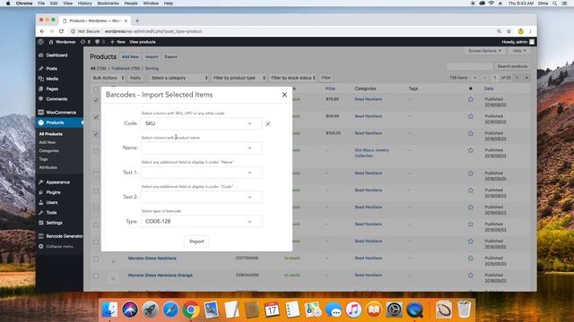 Wordpress - Create & Print barcode labels with your printer, WooCommerce ready! смотреть онлайн