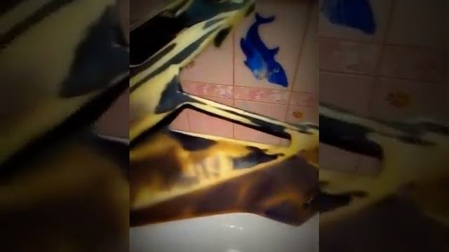 Шпатлёвка, покраска Мото шлема смотреть онлайн