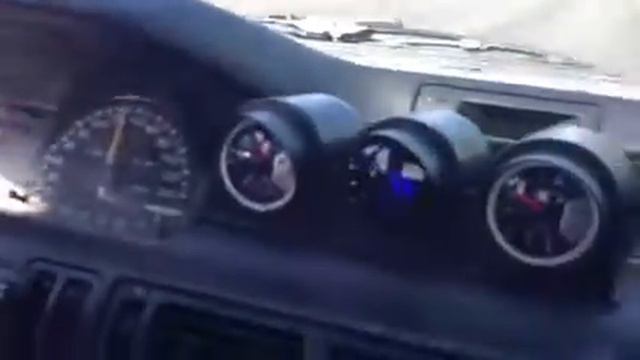 Mitsubishi Galant '92 FWD turbo, 2nd gear acceleration, 70-130 km/h смотреть онлайн