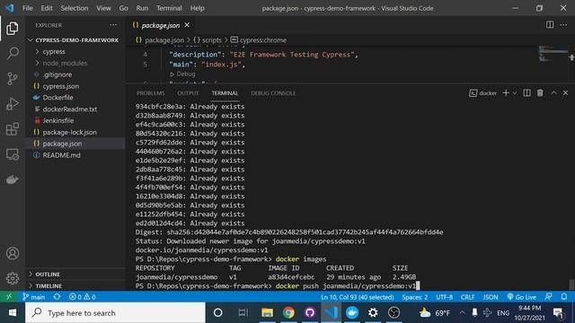 SHARE your CYPRESS DOCKER Test Framework with DOCKERHUB [Free ?] смотреть онлайн