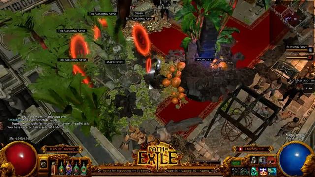 Path of Exile 2.0 CoC Cyclone The Alluring Abyss Uber Kill смотреть онлайн