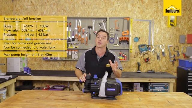 Pumps and Accessories - Tallas D-Jet Garden Pump смотреть онлайн