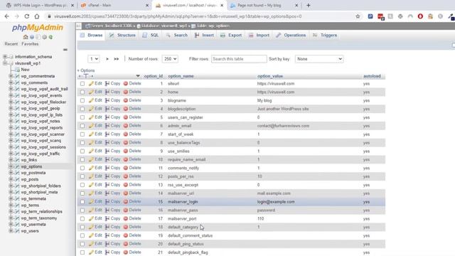 WPS Hide Login URL in Database + How to Find Wordpress Admin URL from Database смотреть онлайн