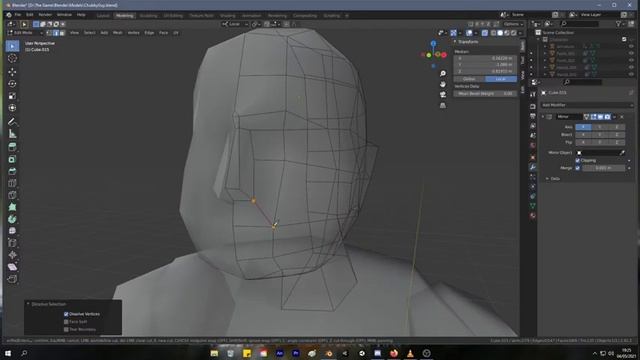 Modelling a PS1 character in Blender / Game architecture смотреть онлайн