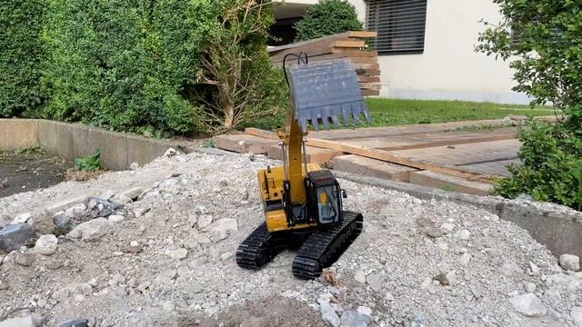 HUINA KABOLITE CAT 336 Hydraulic Excavator: Unboxing, Test and Optimization смотреть онлайн