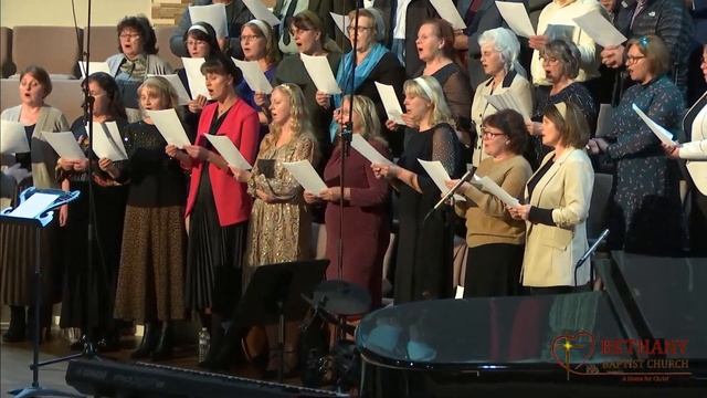 Если б Иисус меня - поет 1й хор ц. Вифания MN смотреть онлайн