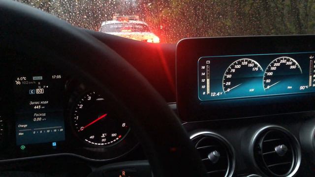 Работа системы Start-Stop на Mercedes W205 смотреть онлайн