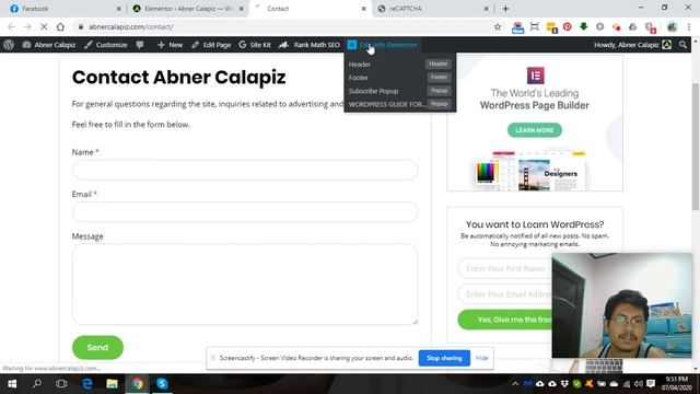 How to add reCAPTCHA V3 in Elementor смотреть онлайн